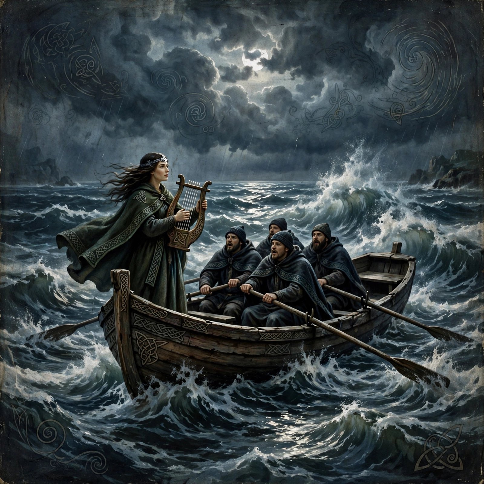Nobody Rows Alone — Ravenmoor album cover